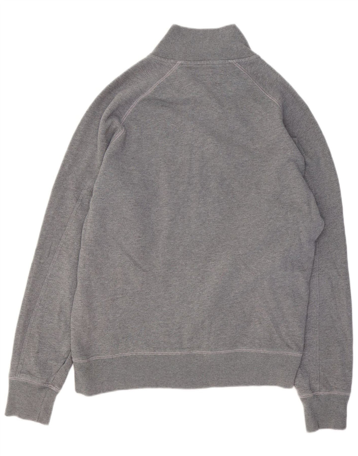 LYLE & SCOTT Chaqueta de chándal para hombre de algodón gris medio