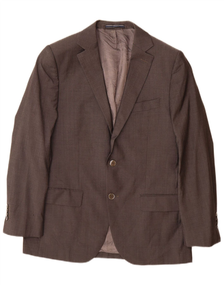 Massimo Dutti Chaqueta Blazer De 2 Botones Para Hombre EU 48 Lana Gris Medio