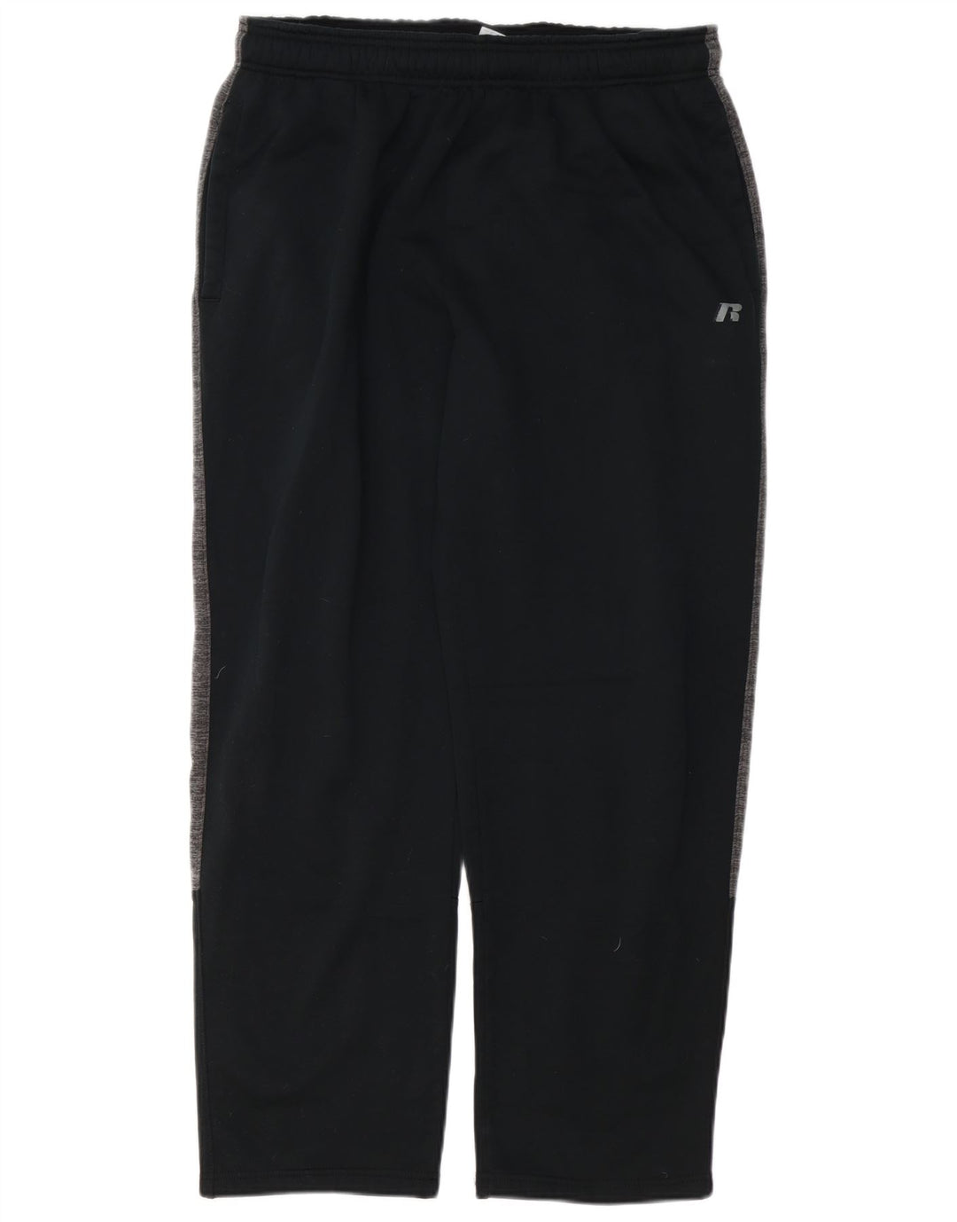 RUSSELL ATHLETIC Pantalones de chándal para hombre, talla grande, color negro, poliéster