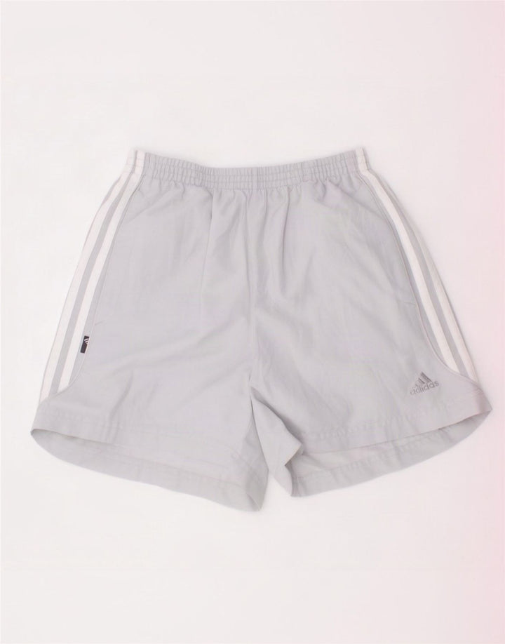 Adidas Pantalón Corto Deportivo Niña 11-12 Años Gris Poliéster