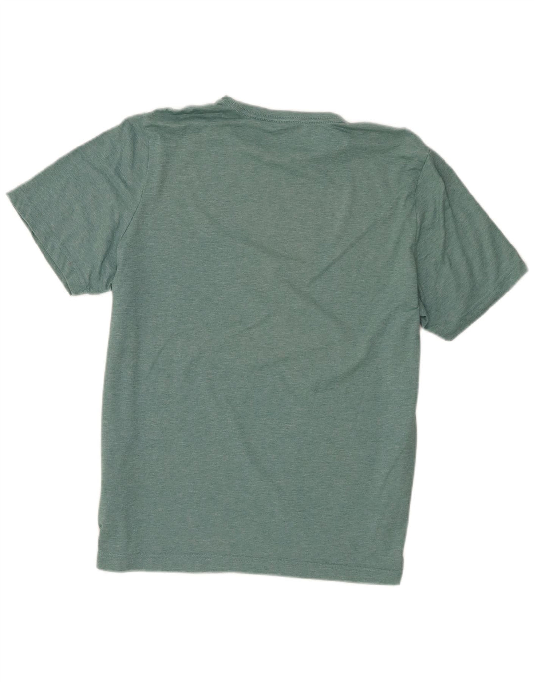 Puma Camiseta gráfica para hombre Top grande de poliéster moteado verde