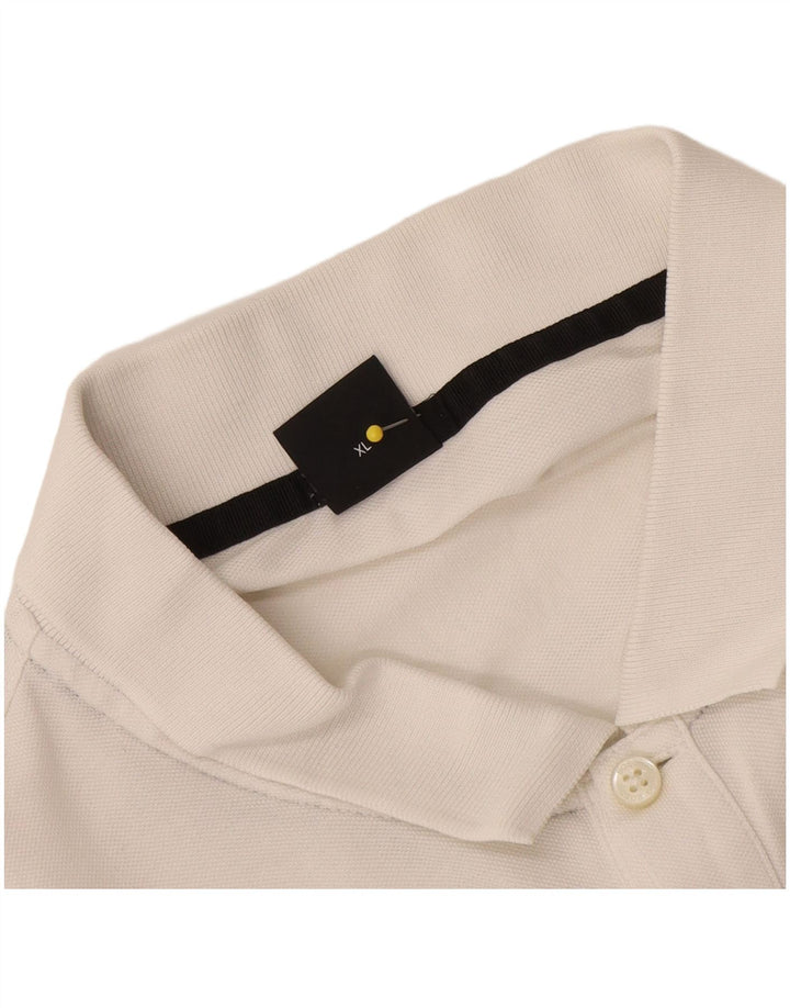Hugo Boss Hombre Polo Regular Fit XL Blanco