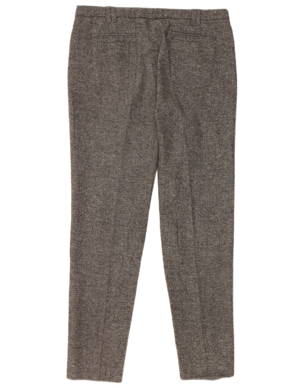 Armani Pantalón Chino Slim Mujer W29 L29 Poliéster Gris