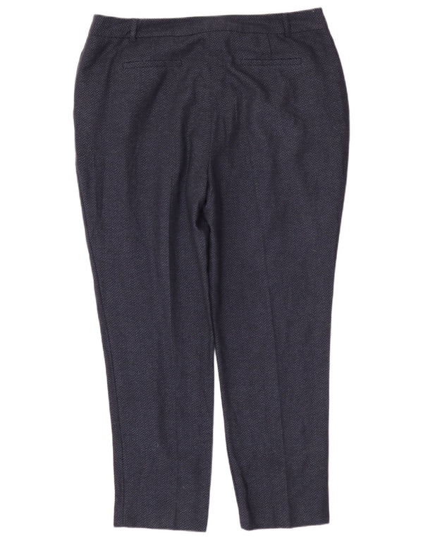 Laura Ashley Pantalones Chinos para Mujer UK 40 Large W36 L29 Azul Marino