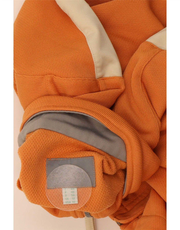 Diadora Chaqueta de chándal para mujer, talla 40, talla mediana, color naranja