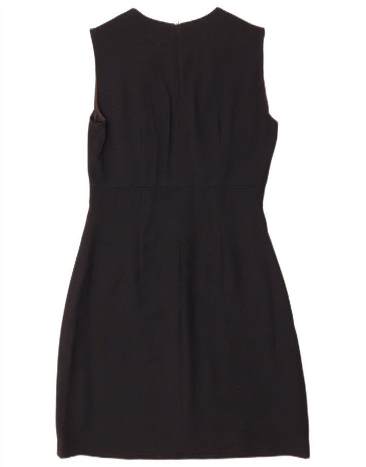 LE FULL Womens Sleeveless Sheath Dress IT 44 Medium Black Viscose