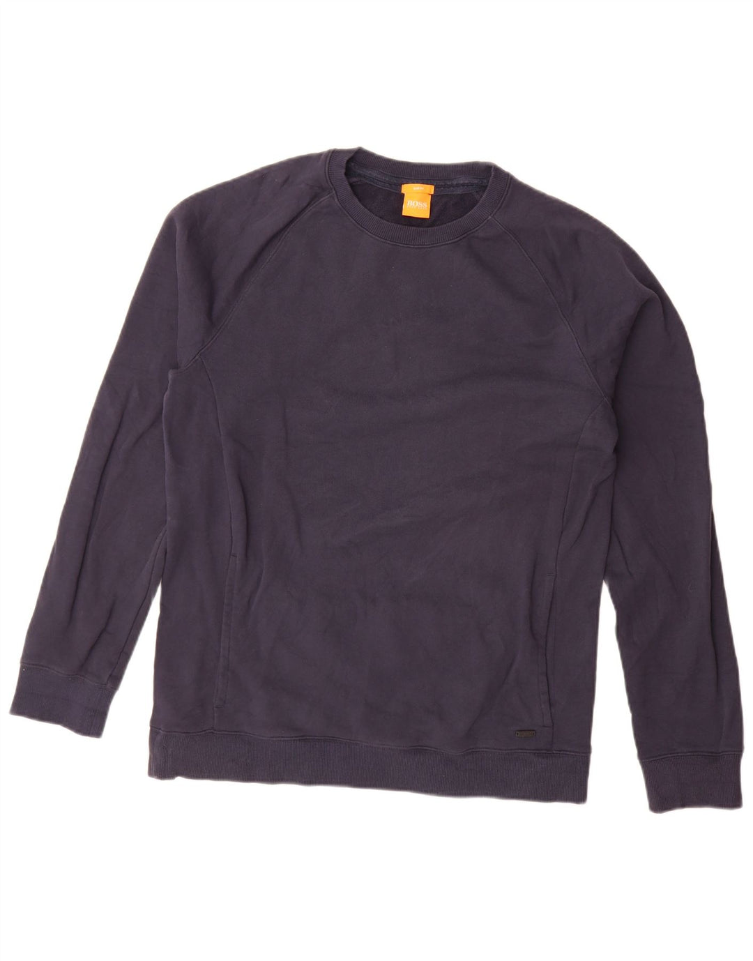 Hugo Boss Hombre Sudadera Jumper XL Azul Marino