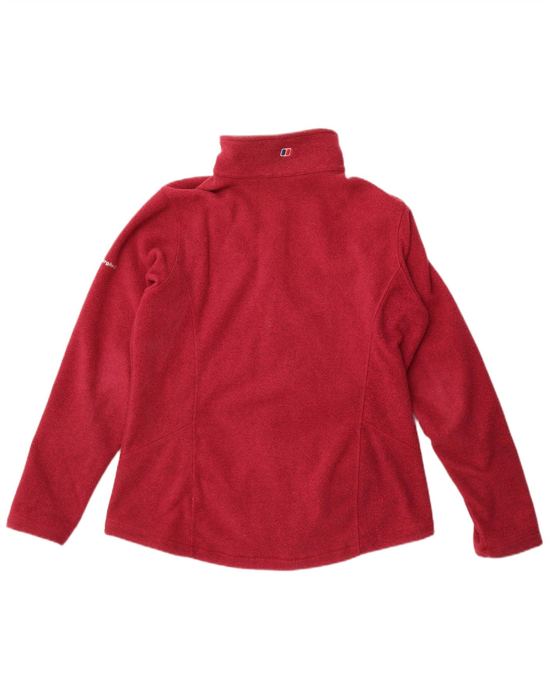 Berghaus Chaqueta polar para mujer UK 46 Large Borgoña