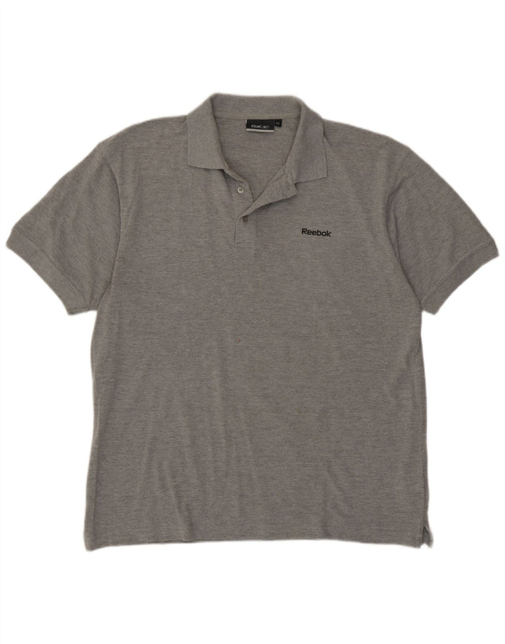 Reebok Polo Hombre 2XL Algodón Gris