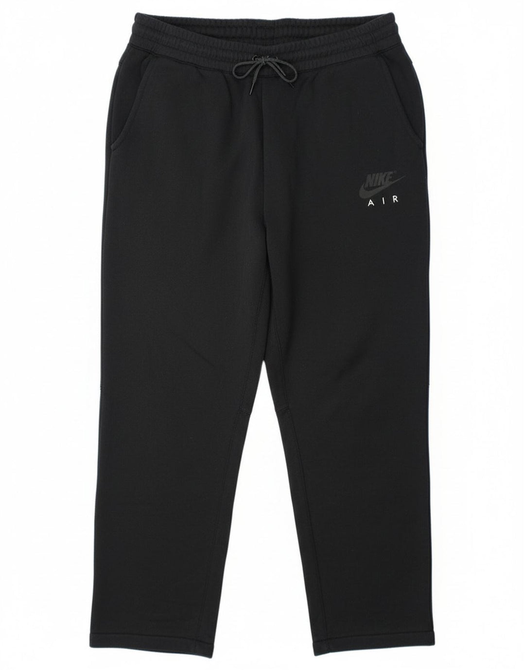 Nike - Pantalón de chándal para hombre, talla grande, algodón negro