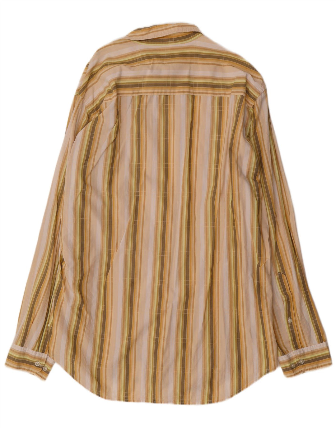 Camisa Marlboro Classics Hombre 2XL Rayas Amarillas