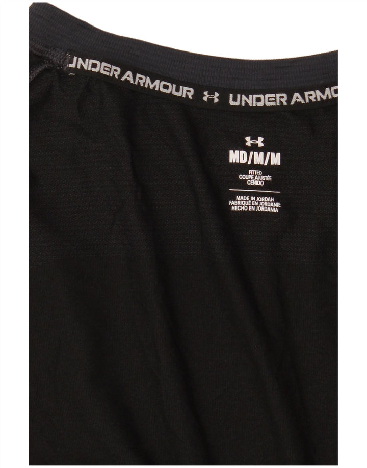 Under Armour Camiseta ajustada para hombre Top Medium Azul marino