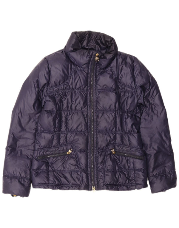 Chaqueta acolchada para mujer Henry Cottons IT 44 Medium Azul marino Poliamida