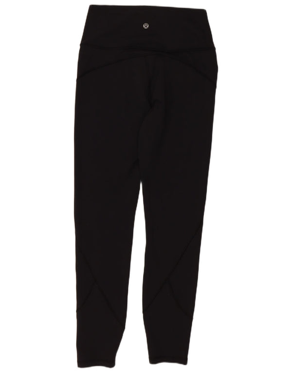Lululemon Leggings cortos para mujer US 6 mediano negro