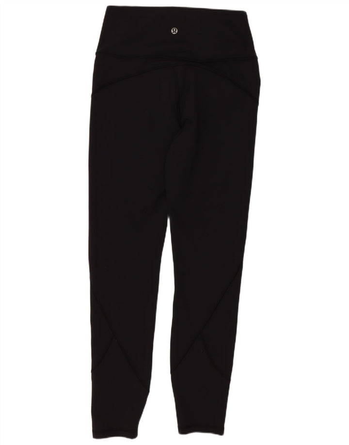Lululemon Leggings cortos para mujer US 6 mediano negro