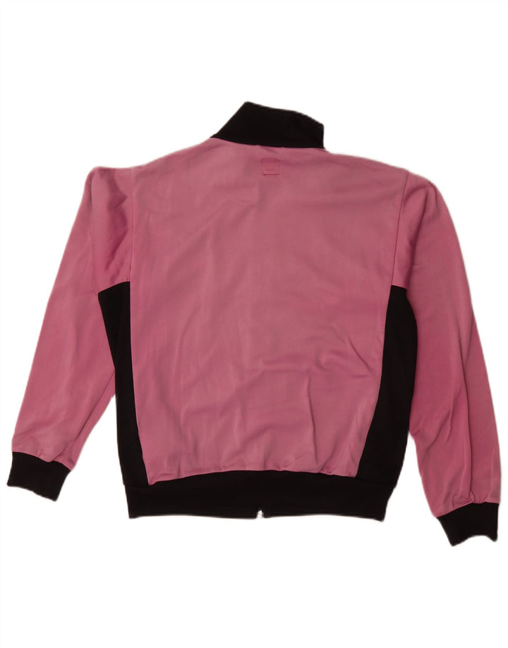 Adidas - Chaqueta de chándal para mujer, talla 40, color rosa medio, poliamida