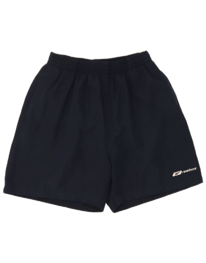 Pantalones cortos deportivos Reebok Hombre Azul marino mediano