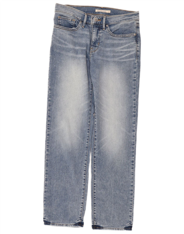 Vaqueros Levi's Mujer 314 Shaping Straight W27 L30 Algodón Azul