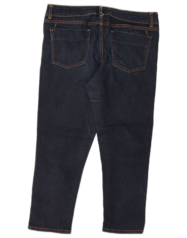 Mossimo Jeans ajustados recortados para mujer US 8 Medium W32 L25 Azul marino Algodón