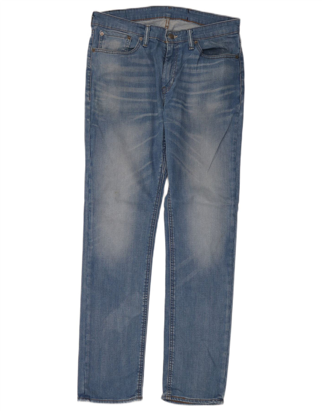 Levi's Hombre 511 Slim Jeans W34 L32 Algodón Azul