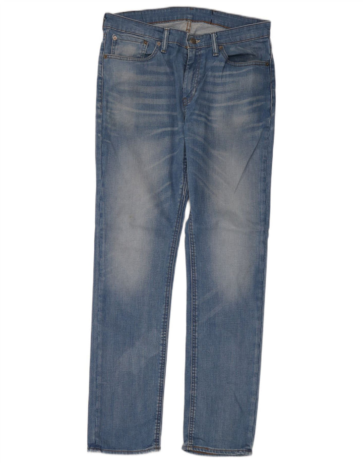 Levi's Hombre 511 Slim Jeans W34 L32 Algodón Azul