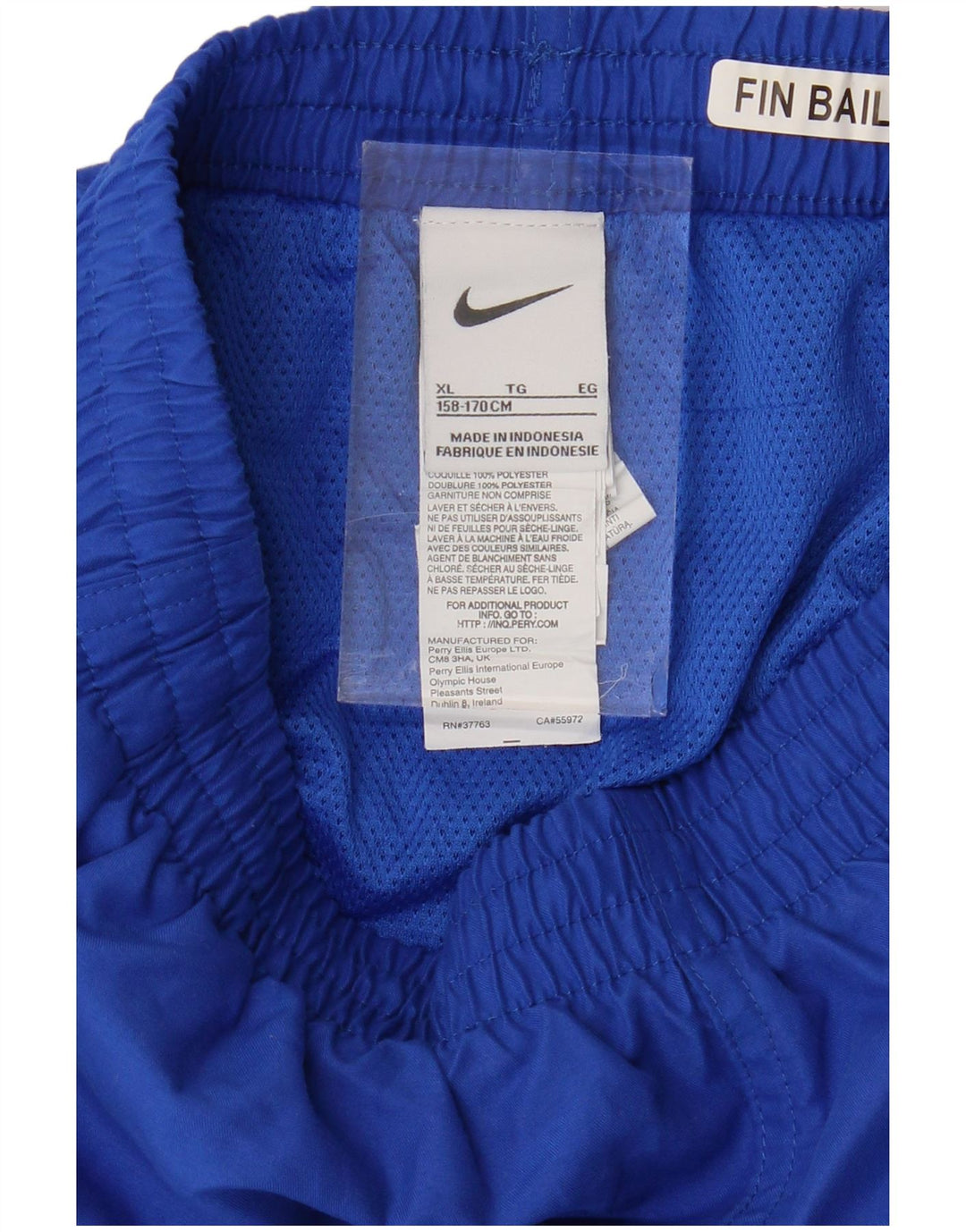 Pantalones cortos deportivos NIKE para niño 13-14 años XL Azul Poliéster
