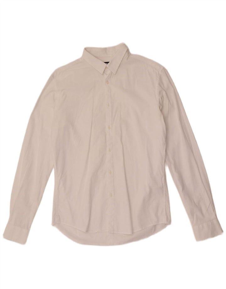 Dkny Camisa Niño 15-16 Años Mediana Blanco Algodón