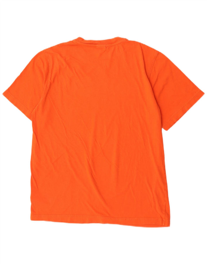 Nike Camiseta Hombre Top UK 39/41 Medio Naranja Algodón