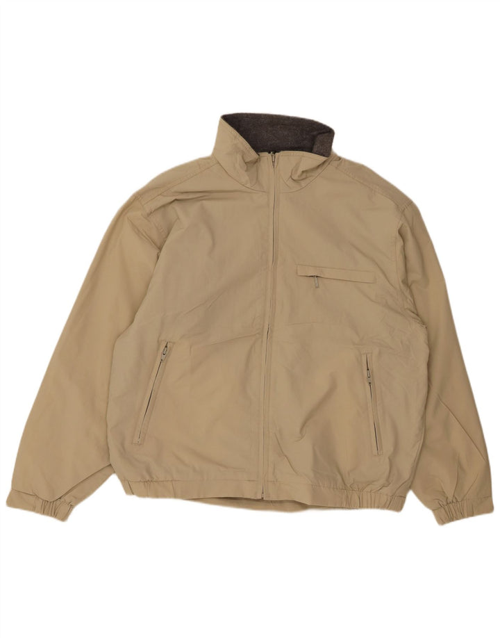EDDIE BAUER Chaqueta cortavientos para hombre UK 38 Poliéster beige medio