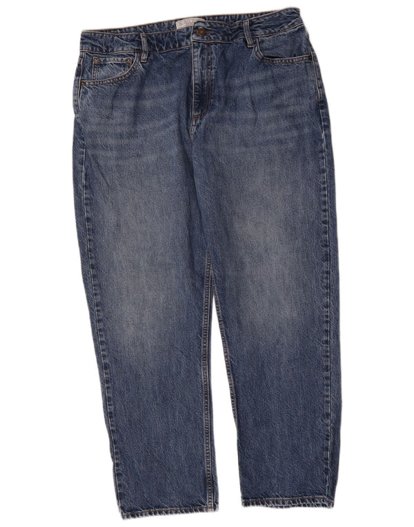 Vaqueros rectos para mujer Fat Face UK 40 Large W32 L26 Algodón azul