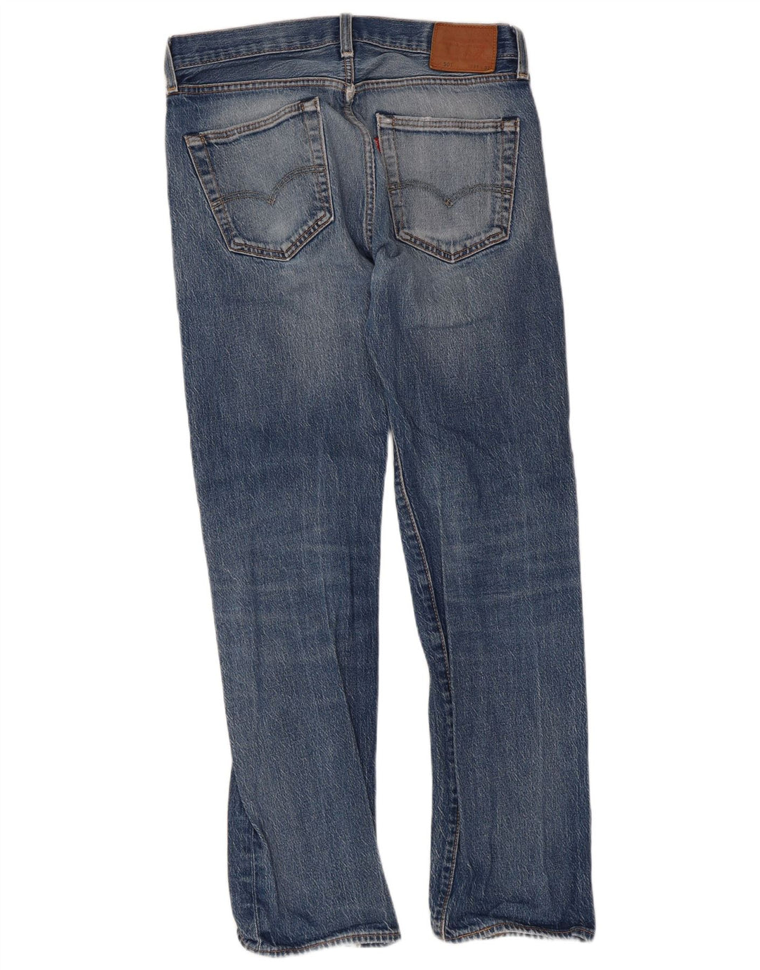 Levi's Hombre 501 Vaqueros Rectos W31 L32 Algodón Azul