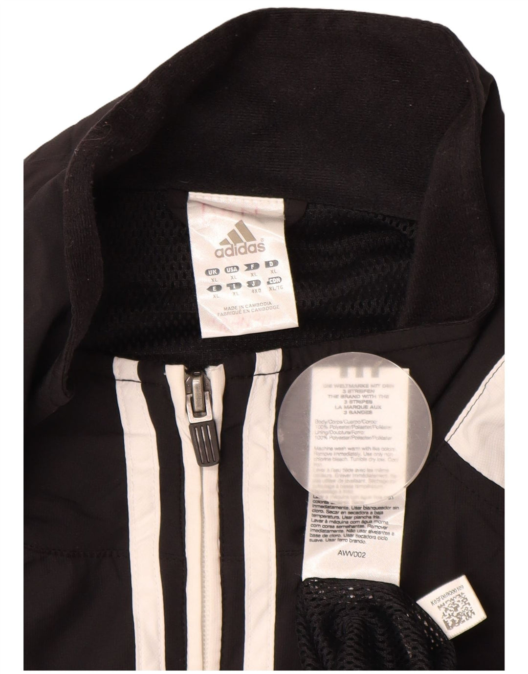 ADIDAS Mens Albuquerque United FC Chándal Top Chaqueta XL Negro