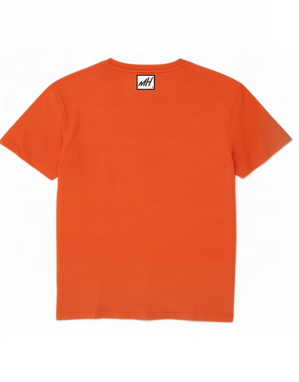 K-Way Camiseta Hombre Top Medium Naranja Algodón
