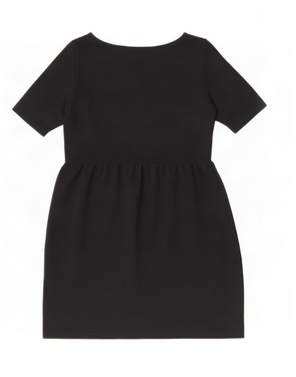 Marks & Spencer Vestido básico para mujer UK 42 Viscosa negra mediana