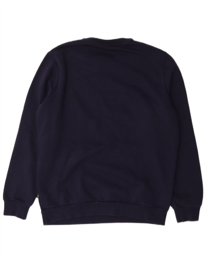 Sudadera Puma Hombre Jumper Medium Azul Marino Algodón