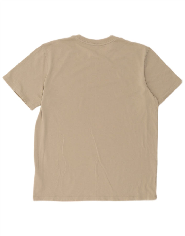 Under Armour - Camiseta para hombre, talla grande, algodón beige