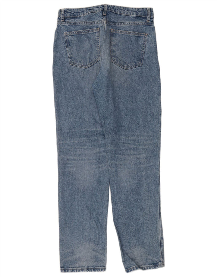 Zara Jeans Rectos Mujer EU 40 Medium W30 L31 Azul