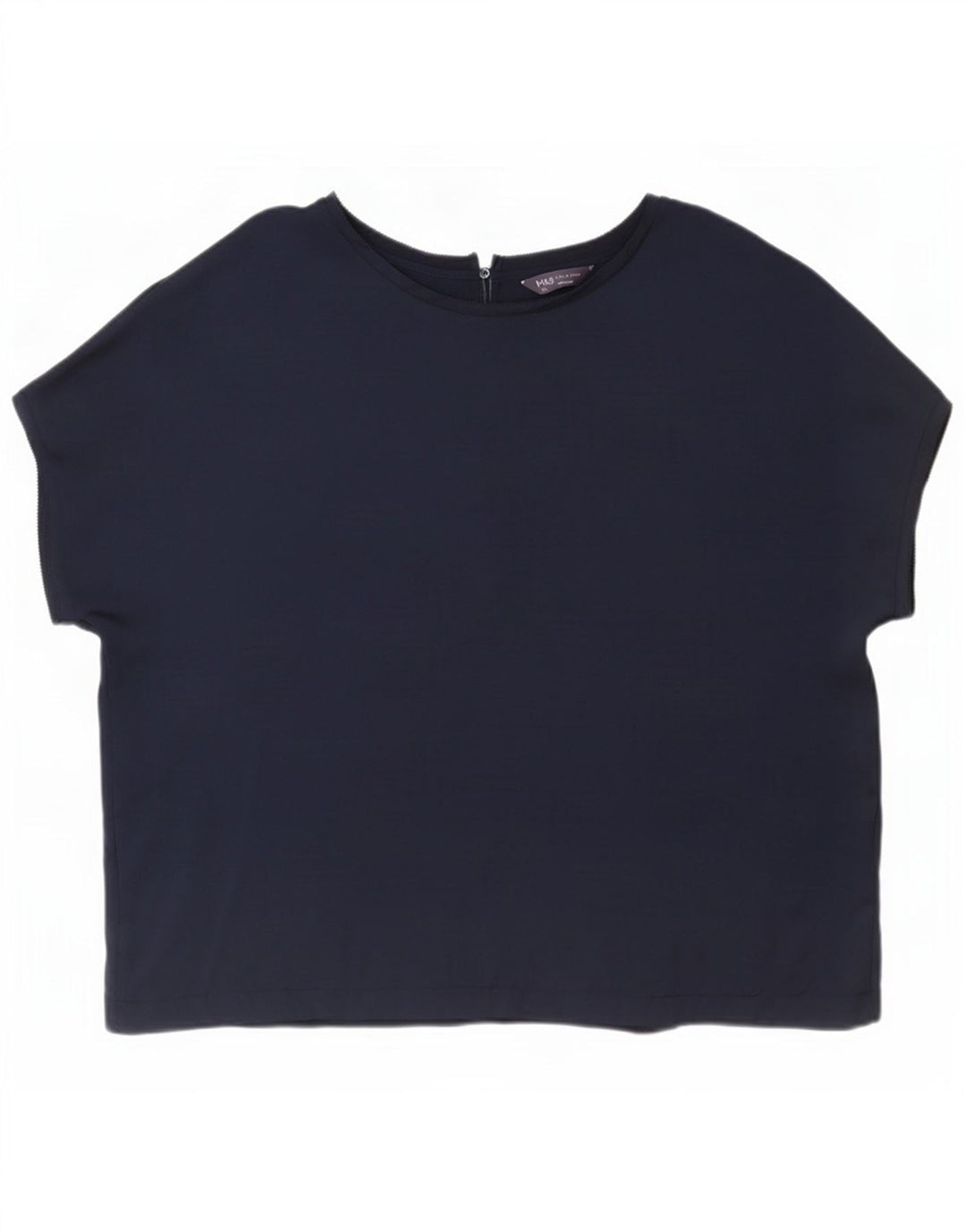 Marks & Spencer Blusa extragrande para mujer UK 20 2XL Azul marino