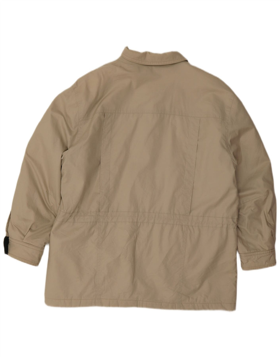 Delmod Chaqueta cortavientos extragrande para mujer EU 46 XL Algodón beige