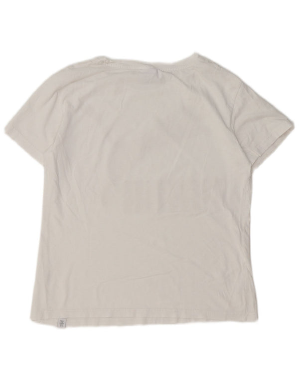 PUMA Camiseta gráfica para mujer Top UK 12 Medium White