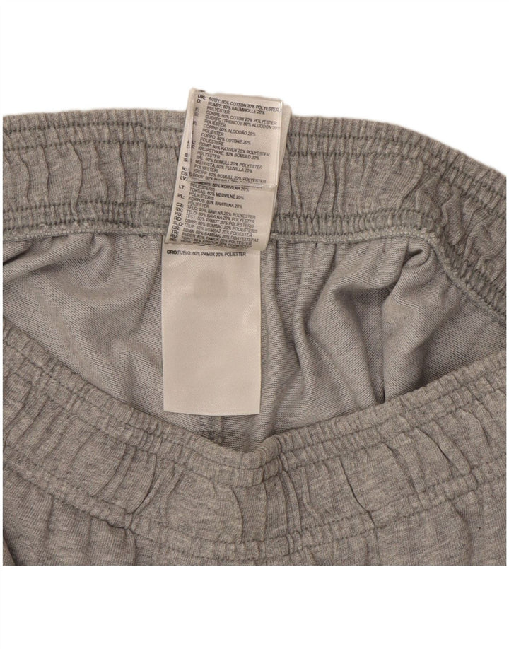 Adidas Hombre Pantalones Cortos Deportivos Pequeño Gris Algodón