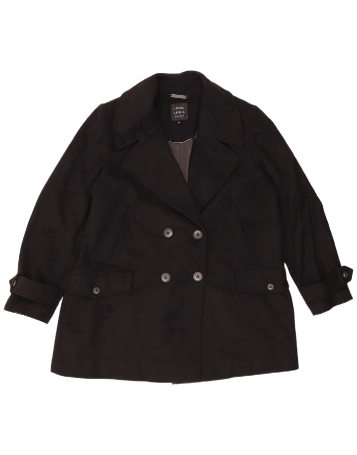John Lewis Chaquetón extragrande para mujer UK 18 XL Lana negra