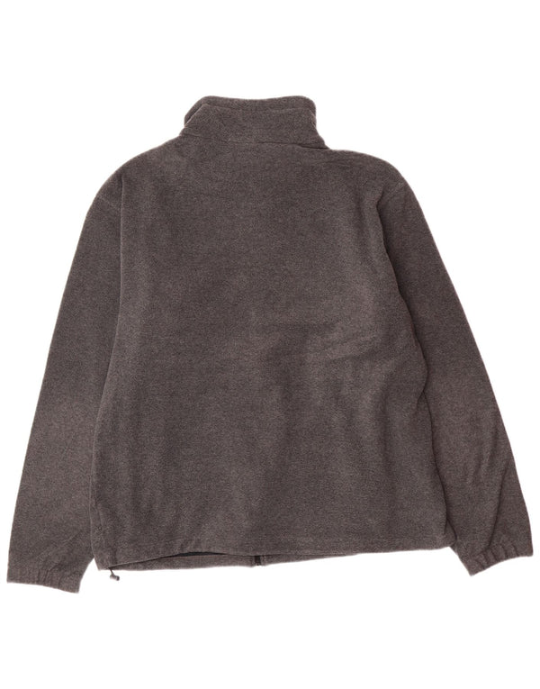 COLUMBIA Chaqueta polar para hombre UK 40 Grande Gris Poliéster