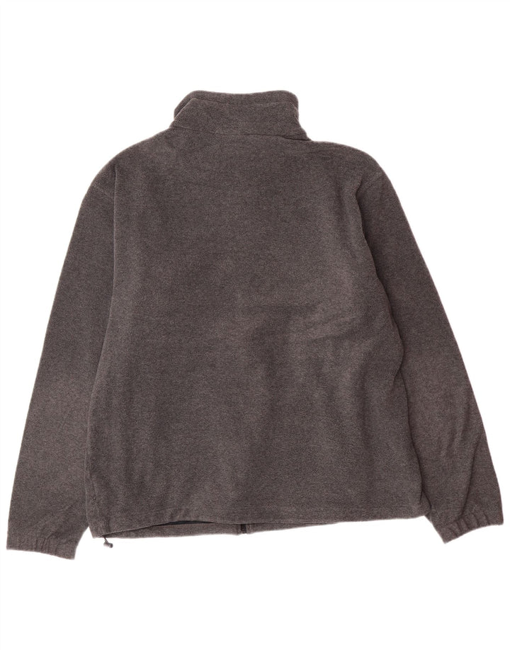 COLUMBIA Chaqueta polar para hombre UK 40 Grande Gris Poliéster