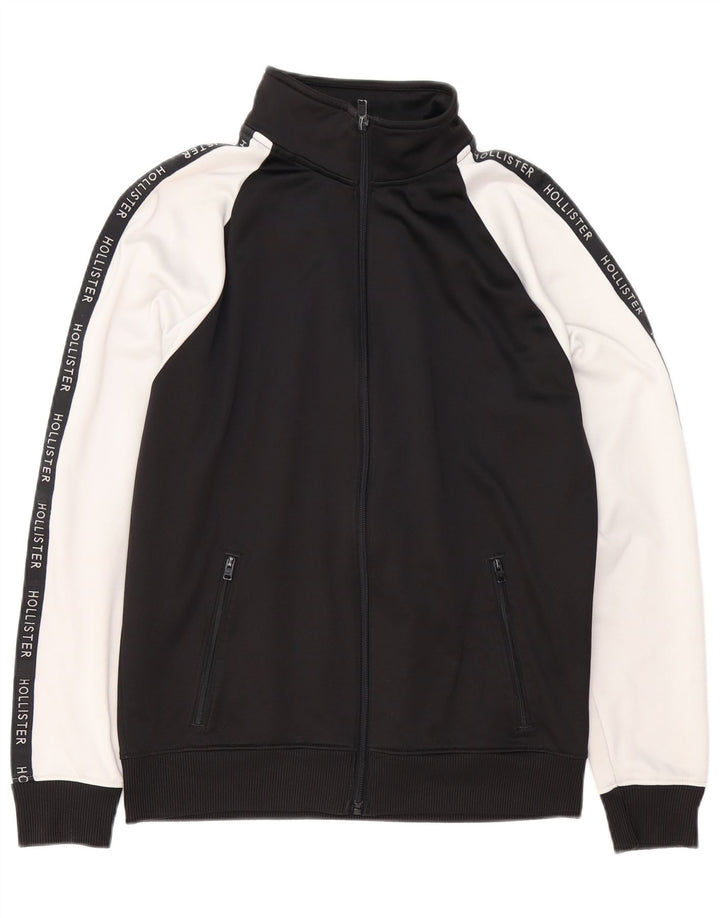 HOLLISTER Chaqueta de chándal para mujer UK 40 Mediana Color negro