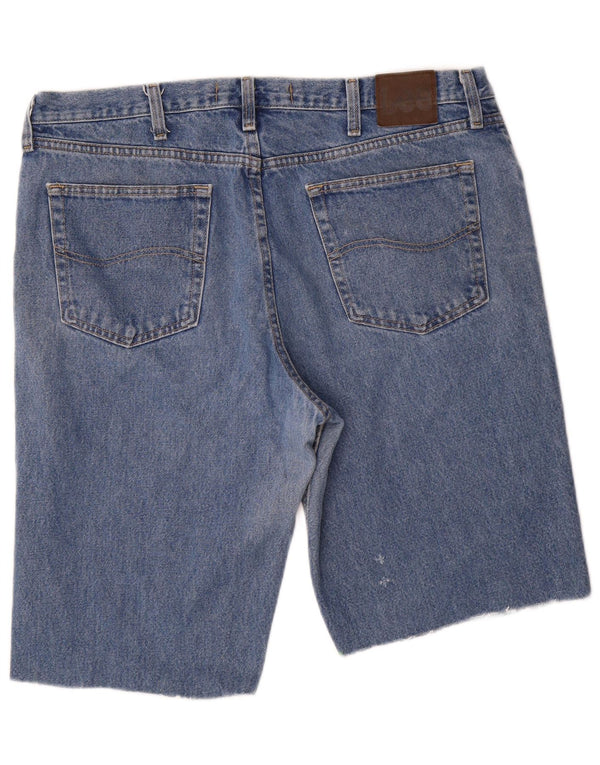 Lee Pantalones cortos vaqueros de corte regular para hombre W38 XL Algodón azul
