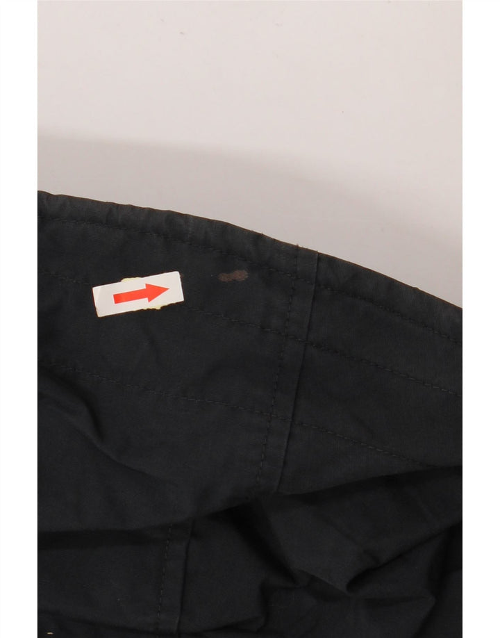 WOOLRICH Parka con capucha para hombre UK 40 Large Algodón azul marino