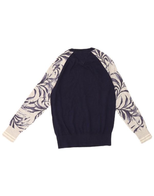 Tommy Hilfiger Jersey con Cuello Redondo para Niños 11-12 Años Azul Marino Floral