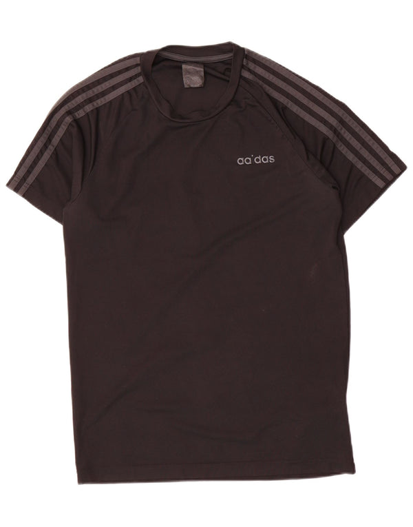 Adidas Hombre Camiseta Top Small Negro Poliéster