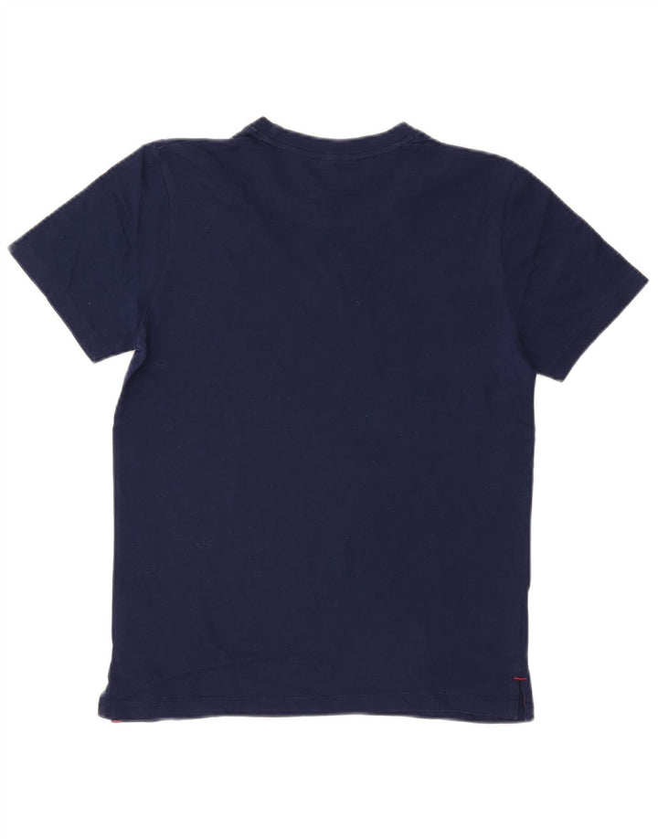 Camiseta Umbro Hombre Top Small Azul Marino Algodón